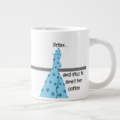 Ontspan Stop om de koffie Mok te ruiken (Rechts)