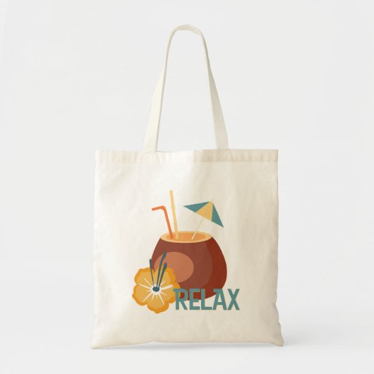 Ontspan Strandtas Tote Bag (Voorkant)