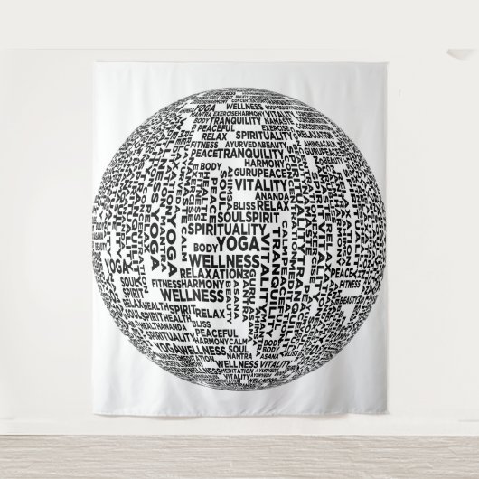 Ontspan & Tranquiliteit Tapijt Wandkleed (Voorkant)