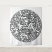 Ontspan & Tranquiliteit Wandtapijt Wandkleed (Voorkant)