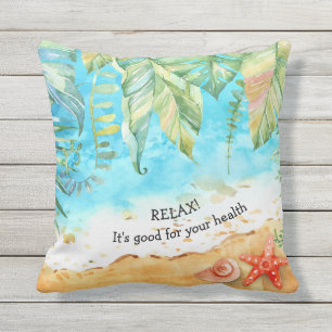 Ontspan Tropical Beach Outdoor Decor Buitenkussen