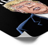 Ontspan Trump Ik ben legaal Amerikaans Grappig Poster (Hoek)