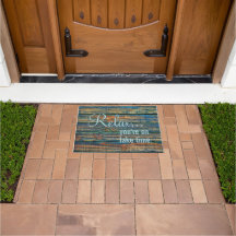 Ontspan u op het Quote Lake Time