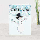 Ontspan Uit Wenskaart Kaart (Voorkant)