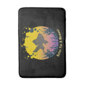 Ontspan uw gedachten onder het Zee en personalisee Badmat (Voorkant Verticaal)