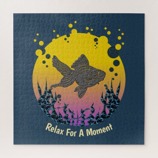 Ontspan uw gedachten onder het Zee en personalisee Legpuzzel (Verticaal)