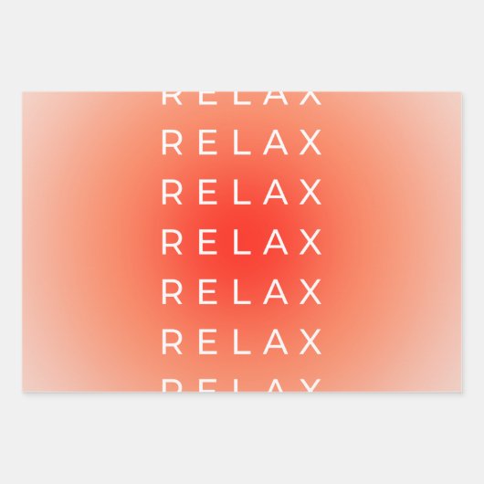 Ontspan Verloop Inpakpapier Vel (Voorkant 3)