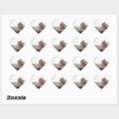 ontspan voeten op het dashboard hart sticker (Vel)