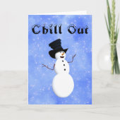 Ontspan Wenskaart Kaart (Voorkant)