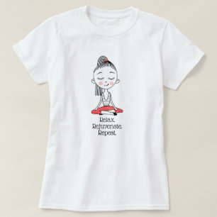 Ontspan Zen Peace Yoga T-shirt