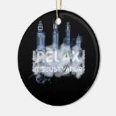 Ontspan zijn Just Vapor Vape elektronische sigaret Keramisch Ornament (Links)