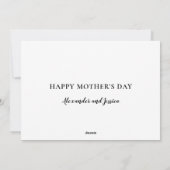 Ontspan zijn Moederdag Funny Gezegde Feestdagenkaart (Achterkant)