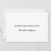 Ontspan zijn Moederdag Funny Gezegde Feestdagenkaart (Achterkant)