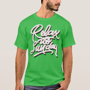 ONTSPAN ZIJN ZONDAG T-SHIRT