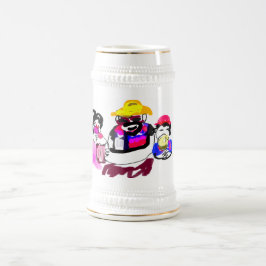 Ontspande gelukkige Vaderdag Bierpul