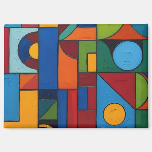 Ontspannen abstract om van te genieten magneet (Voorkant)