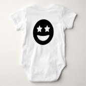 Ontspannen Baby Jersey Bodysuit (Achterkant)