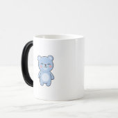 Ontspannen Beer Minimale Kawaii Stijl Magische Mok (Voorkant links)
