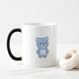 Ontspannen Beer Minimale Kawaii Stijl Magische Mok