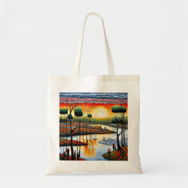 Ontspannen bij de rivier 5 tote bag