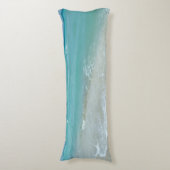 Ontspannen Blue Beach Ocean Landscape Natuur Scène Lichaamskussen (Voorkant Verticaal)