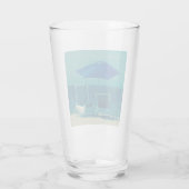 Ontspannen Blue Beach Sand 4Tara Glas (Achterkant)