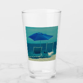 Ontspannen Blue Beach Sand 4Tara Glas
