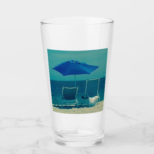 Ontspannen Blue Beach Sand 4Tara Glas (Voorkant)