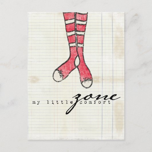 ontspannen briefkaart (Voorkant)