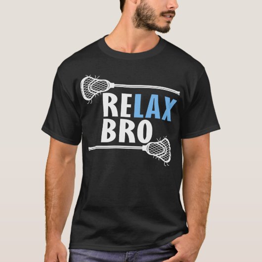 ontspannen brodellacrosse t-shirt (Voorkant)