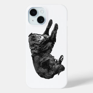 Ontspannen dag en trouwe hart iPhone 15 case