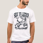 Ontspannen Gator's Monochrome Getaway T-shirt (Voorkant)