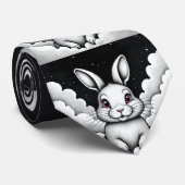 Ontspannen hemelstralingen Hemelse Bunny Stropdas (Opgerold)