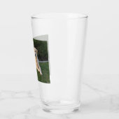 Ontspannen hond glas (Links)