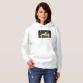 Ontspannen hond hoodie (Voorkant volledig)