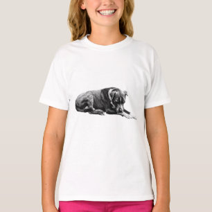Ontspannen Hond Tee T-shirt