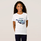 Ontspannen Ijsbeer T-shirt (Voorkant volledig)