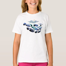 Ontspannen Ijsbeer T-shirt