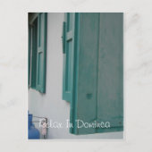 Ontspannen in Dominca Briefkaart (Voorkant)