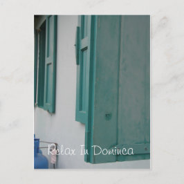 Ontspannen in Dominca Briefkaart