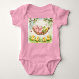 Ontspannen in een hangmat romper