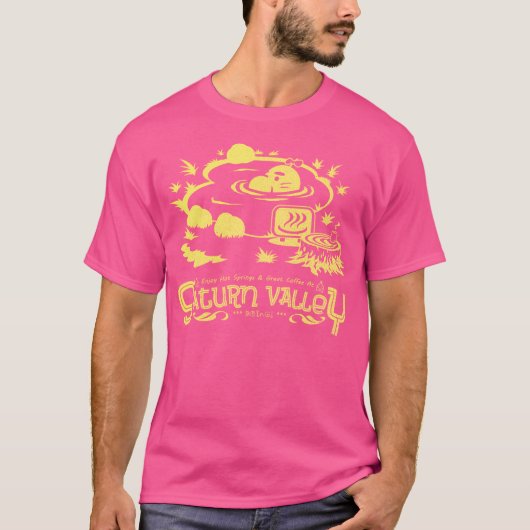 Ontspannen in Saturn Valley T-shirt (Voorkant)