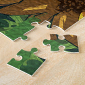 Ontspannen in Sunflower Paradise Legpuzzel (Zijkant)