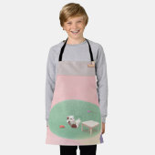 Ontspannen Kitten in de woonkamer Schort (Gedragen)