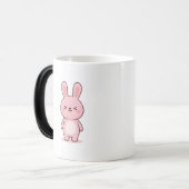 Ontspannen Konijn Minimale Kawaii Stijl Magische Mok (Voorkant links)
