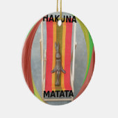 Ontspannen Konijn Vector Kunstwerk Print Design Keramisch Ornament (Rechts)