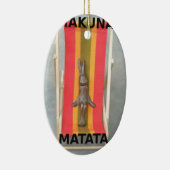 Ontspannen Konijn Vector Kunstwerk Print Design Keramisch Ornament (Rechts)