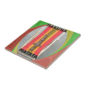 Ontspannen Konijn Vector Kunstwerk Print Design Tegeltje (Zijkant)