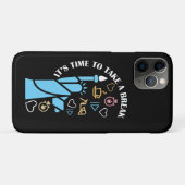 Ontspannen leuke gevulde chill vibes neem een pauz Case-Mate iPhone case (Achterkant (horizontaal))