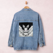 Ontspannen luchtvibes Hemelse Bunny Denim Jacket (Hangar)